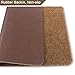 Door Mat for Indoor Outdoor Super Absorbs Mud Doormat for Small Front Door Outside Floor Dirt Trapper Mats Polyester Fiber Entrance Rug15.5''X23'' Shoes Scraper Super Grip Rubber Backing Non Slip Brow
