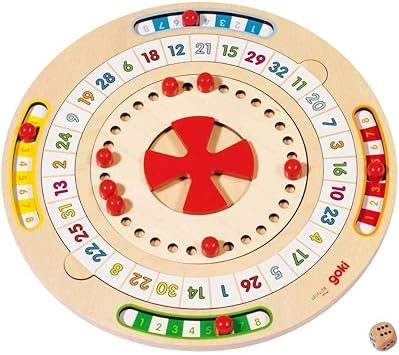 Goki- Juegos de Mesa, Ruleta de Letras, Multicolor (56739): Amazon.es: Juguetes y juegos