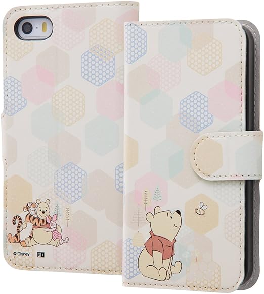 Amazon Co Jp イングレム Iphone Se ケース Iphone 5s ケース Iphone 5 ケース ディズニーキャラクター 手帳型 ケース マグネット プーさん17 Ij Dp5mlc Po017 家電 カメラ