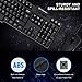 Wired Keyboard and Mouse Combo, Computer USB Office Keyboard with 6 Feet USB Cable and 3 Button Mouse, Support Windows 10/8 / 7 / Vista/XP, Mac, Linux, Black, Gofreetech