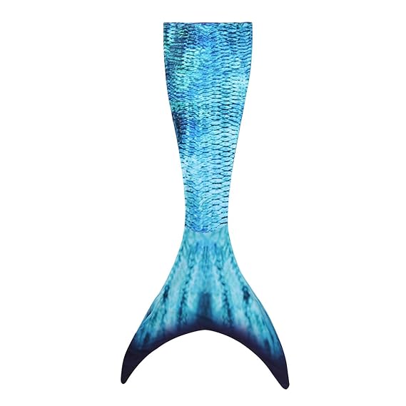 iixpin Damen&Mädchen Meerjungfrau Flosse zum Schwimmen Badeanzug mit Meerjungfrau Flossen Bade Kleider Sommer Strand Set M-XL