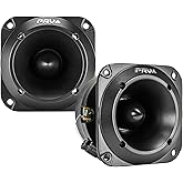 PRV AUDIO TW350Ti-4 Car Audio Bullet Tweeters - 240 Watts, 3x3 Inch Titanium Tweeters for Car Audio - Easy to Mount (Pair)