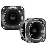 PRV AUDIO TW350Ti-4 Car Audio Bullet Tweeters - 240 Watts, 3x3 Inch Titanium Tweeters for Car Audio - Easy to Mount (Pair)