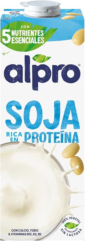 Bebida Vegetal de Soja - Pack de 6 x 1L
