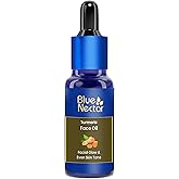 Blue Nectar Turmeric Face Oil | Authentic Ayurveda Face Serum | Nalpamaradi Thailam with Turmeric, Red Sandalwood & Amalaki for Glowing Skin for Women & Men (16 Herbs, 1fl oz)