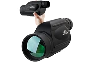 ToopMount 13x50 HD Monocular Telescope with Monocular Bag, Shoulder Strap, Clear View Monocular for Adults with BAK-4 Prism &