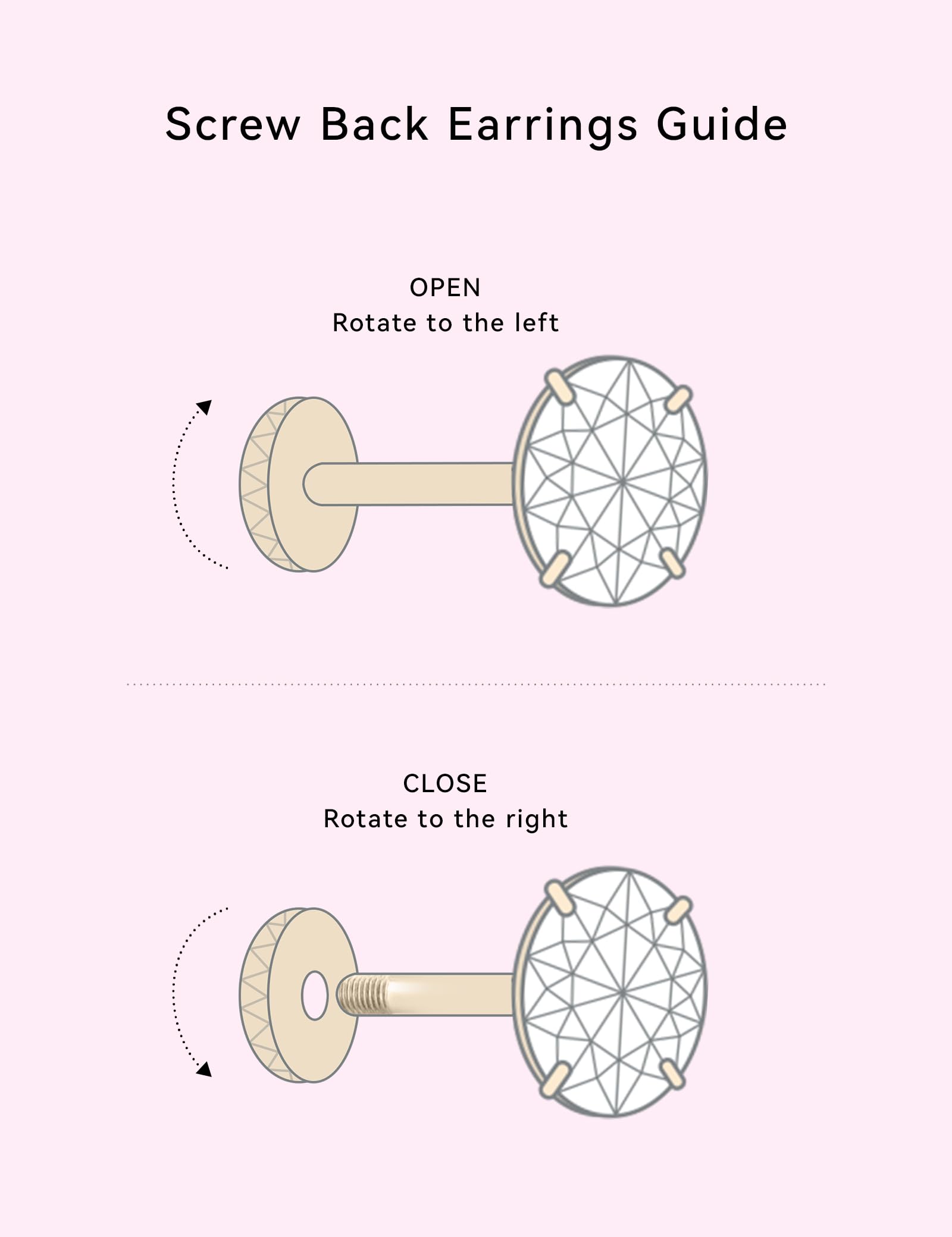 limerencia Hypoallergenic G23 Implant Grade Titanium Screw Back Earrings Tragus 20G Helix F136 Piercing Post for Sensitive Ears Cartilage