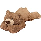Doireum Weighted Stuffed Animals, 6.2 lbs Weighted Bear Stuffed Animal Toy Brown Bear Weighted Plush Animals Throw Pillow Gifts for Boys Girls, 29.5 inch
