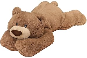 Doireum Weighted Stuffed Animals, 6.2 lbs Weighted Bear Stuffed Animal Toy Brown Bear Weighted Plush Animals Throw Pillow Gifts for Boys Girls, 29.5 inch