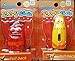 Comic animation larva pull back yellow & red larva figures set Incredible comic show larva