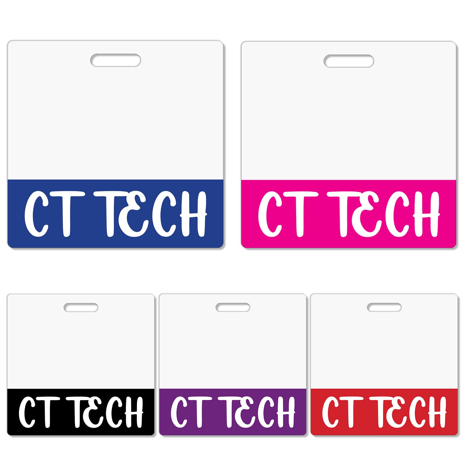 Besoar 5 Pack CT Tech Badge Buddy Card Holder