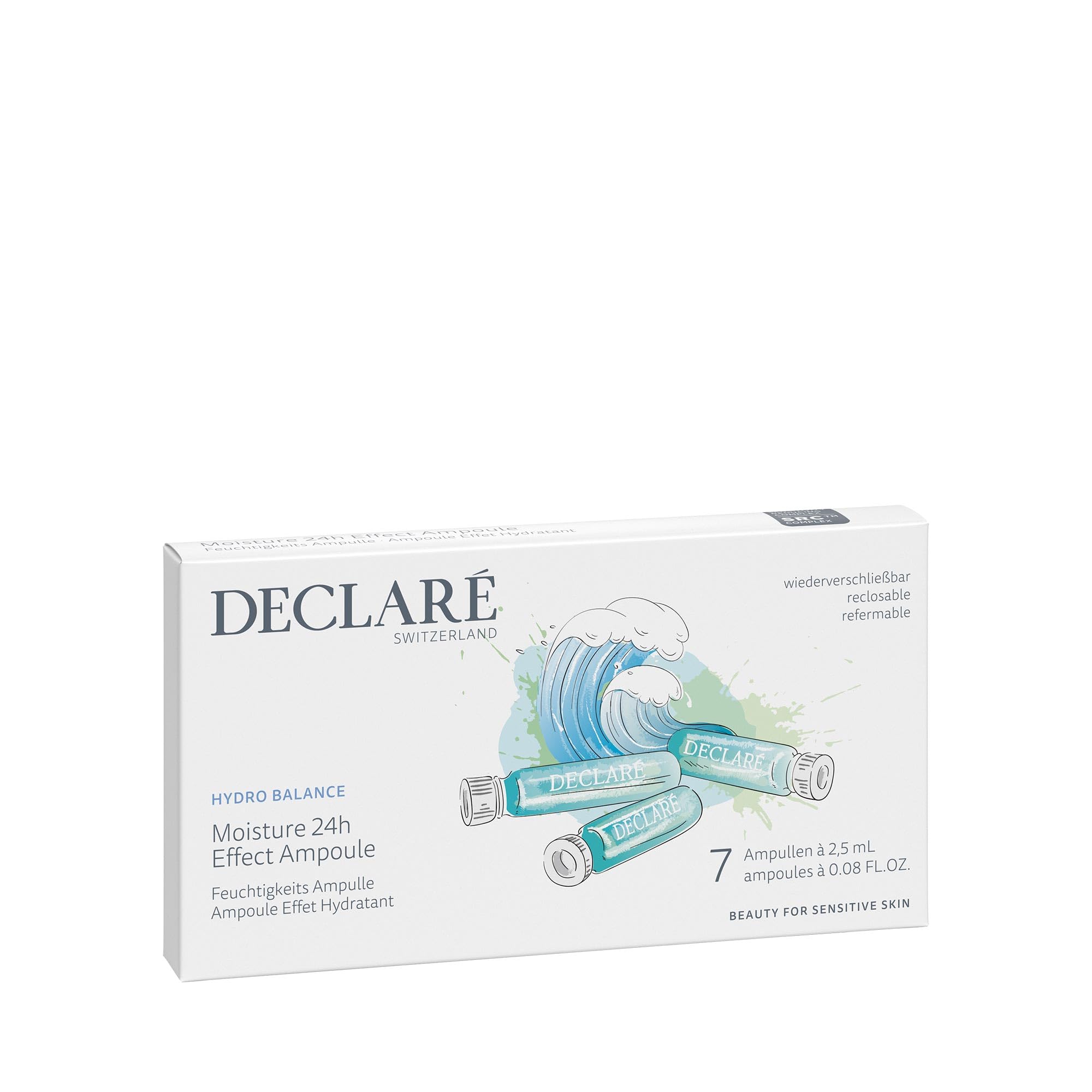 Declare Moisture 24 Effect Hydro Balance Ampoule - Pack of 7