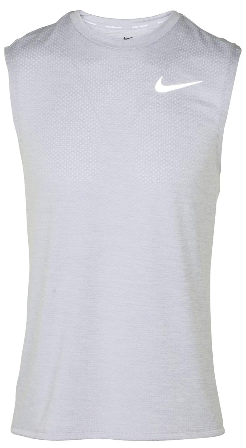 nike men's breathe sleeveless running shirt