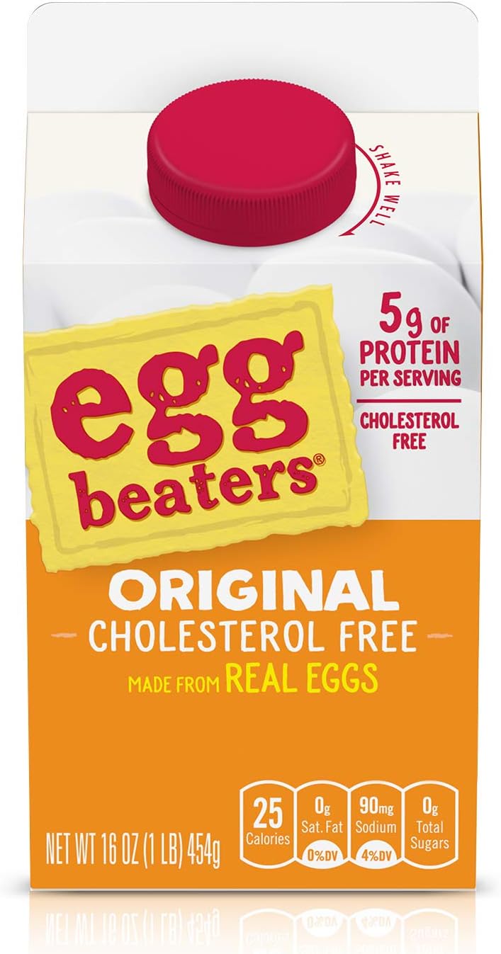Egg Beaters Real Egg Product, No Cholesterol, No Fat, Real Eggs, 16 oz.