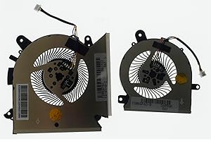 CPU and GPU Cooling Fan for MSI GF63 Thin GF63 9RCX-818 9SC-066 8SC-030, GF65 Thin 9SD-004 9SEXR-250 9SD-252 9SEXR-249 9SD-25
