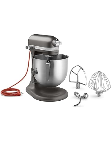 KitchenAid KSM8990DP 8-Quart Commercial Countertop Mixer, 10-Speed, Gear-Driven