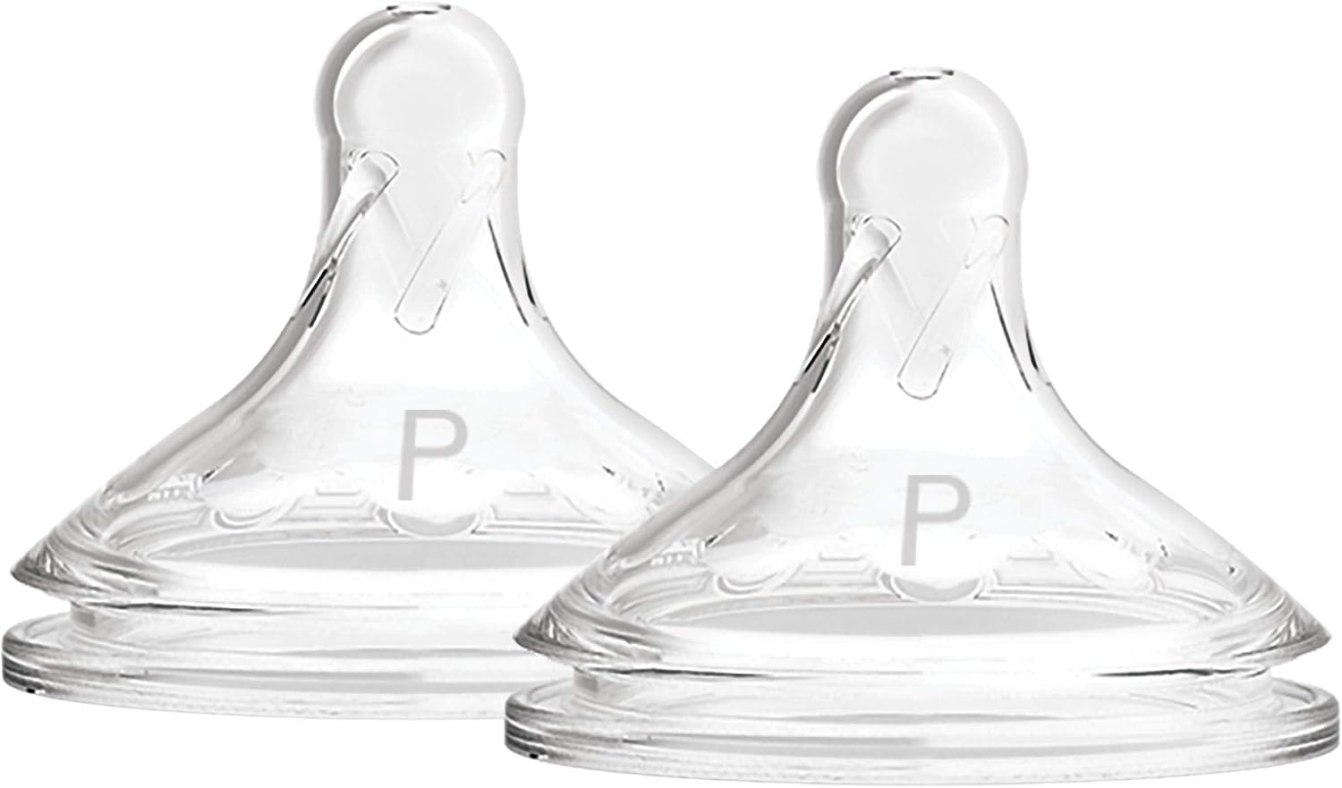 Dr. Brown's Options+ Wide Neck Preemie Teats, Clear, 50 count (Pack of 1)