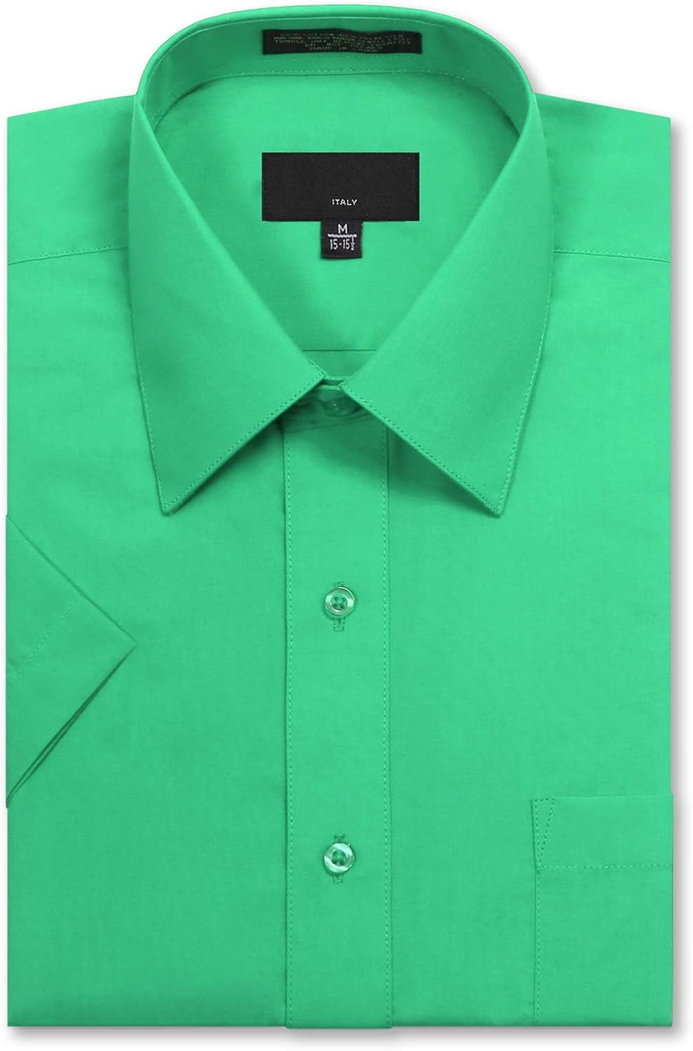 Allsense Men's Regular Fit Short-Sleeve Dress Shirts at  Men’s Clothing store