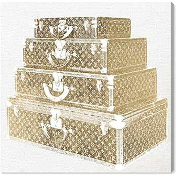 The Oliver Gal Artist Co. Fashion and Glam Wall Art Canvas Prints 'Travel in Style' Home Décor, 16