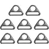 uxcell Triangle Buckles Adjuster Triangle D Rings Strap