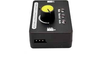 Easy to Use Servo Tester 3 Channel CCPM Motor Integrity Tester Manual Speed Controller for ESC and Motors Multiple Servo Conn