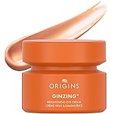 Origins GinZing Brightening Eye Cream with Vitamin C & Niacinamide| Visibly Reduces Dark Circles, 0.5 Fl Oz
