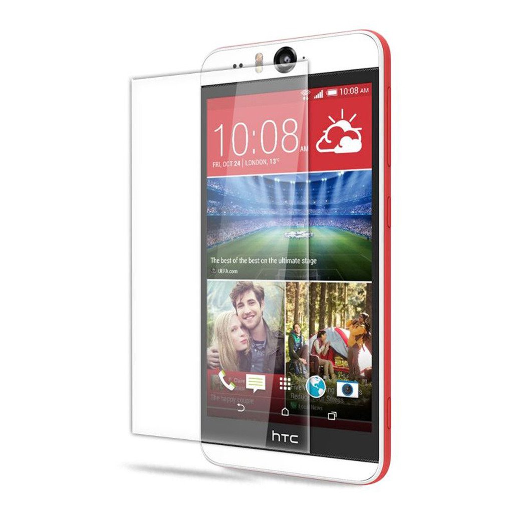 BIGWOO Premium Tempered Glass Screen Protector for HTC Desire EYE M910X for Mobile Device Screen Oleophobic Chemically Treated Glass Ultra Thin High Hardness