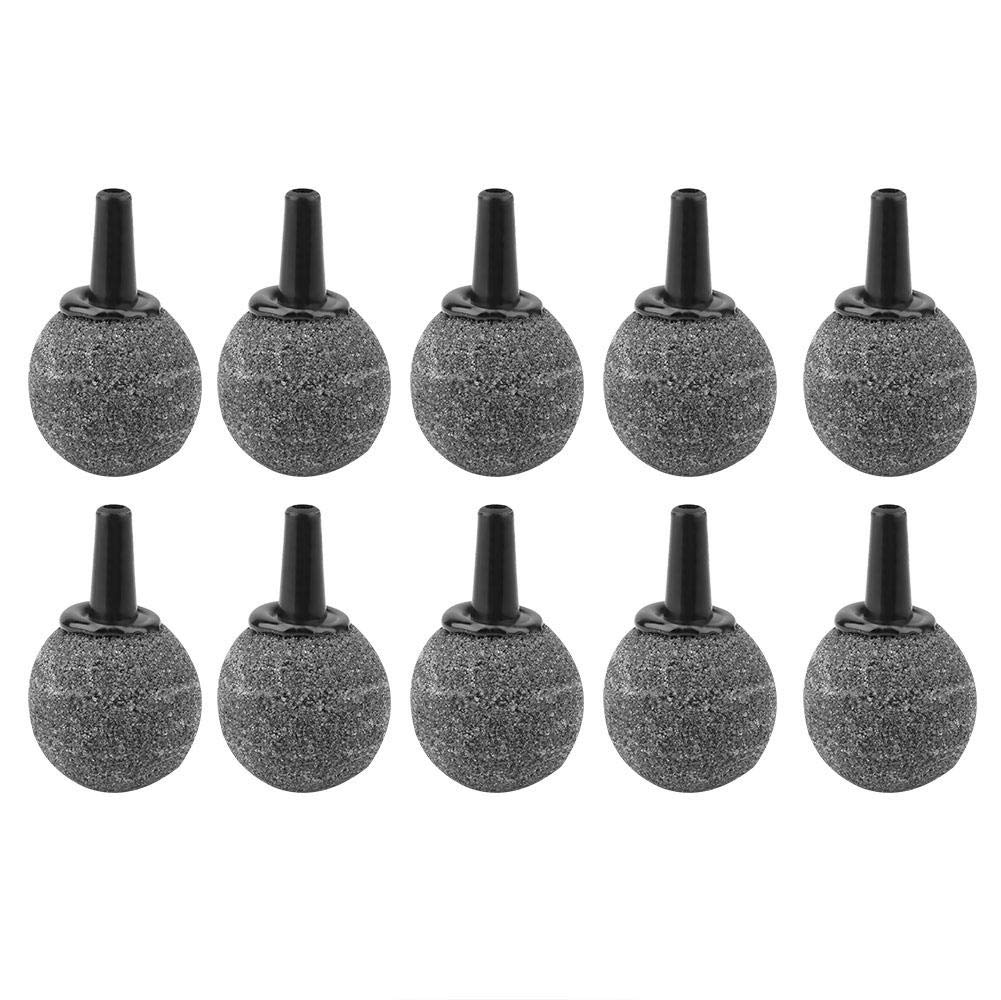 Pssopp 10Pcs Air Stone Ball Round 20mm Diameter for Aquarium Fish Tank Hydroponics Pump, Bubbler Diffuser Aeration Stone