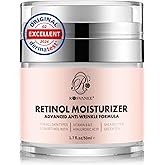 ROSVANEE Retinol Cream Face Moisturizer for Women Men Anti Aging Wrinkle Cream with Retinol, Nacinamide, AH-8 Peptides, Botanical Extracts Facial Eye Cream for Day Night