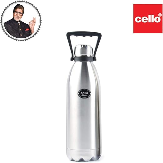 cello swift steel flask 1 litre