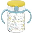 Richell Aqulea Outing Straw Mug 200ml Yellow