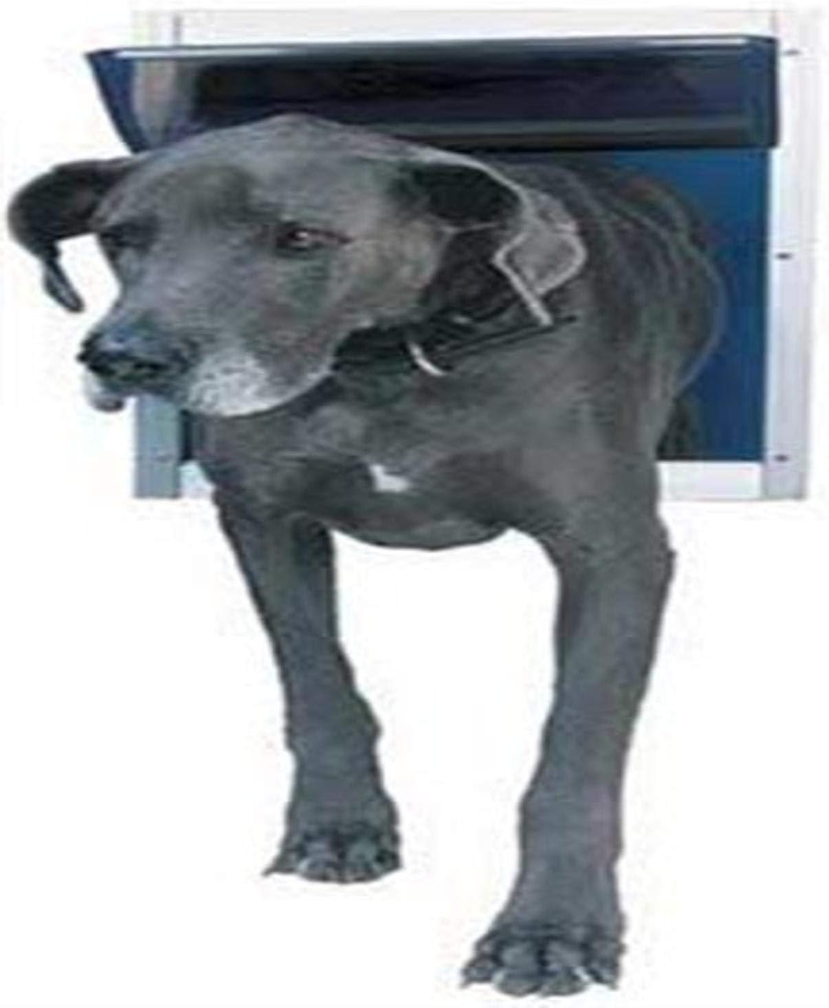 Perfect Pet Aluminum Pet Door, Super Large, 15" x 20" Flap Size