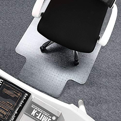 Office Chair Mat For Carpets Floors Heavy Duty Carpet Chair Mat For Low And Medium Pile Carpets 48 X 36 Rug Protector Chair Mat