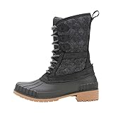 Kamik Women's Sienna 3 Winter Boots, Black, 10