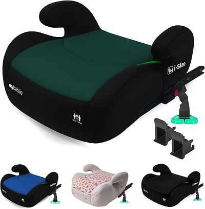 My Babiie MBCSB20 Child Booster Seat ISOFIX i-Size Forest Green 125-150cm