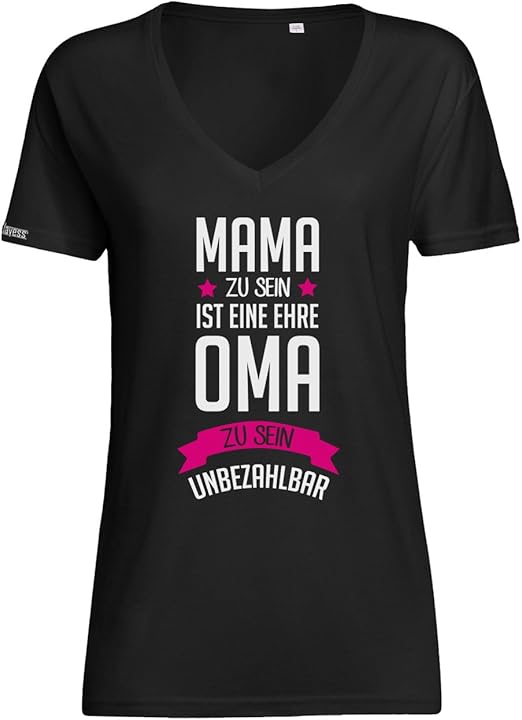 Jayess Mama zu Sein ist eine Ehre Oma zu Sein Unbezahlbar Damen V