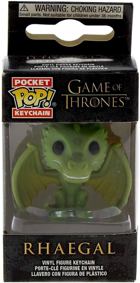 rhaegal pop keychain