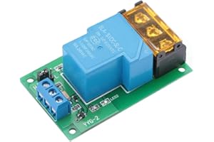 YWBL-WH YYG-2 One Way Relay Module 30A Optocoupler Isolation High Power Relay High/Low Level (5VDC)