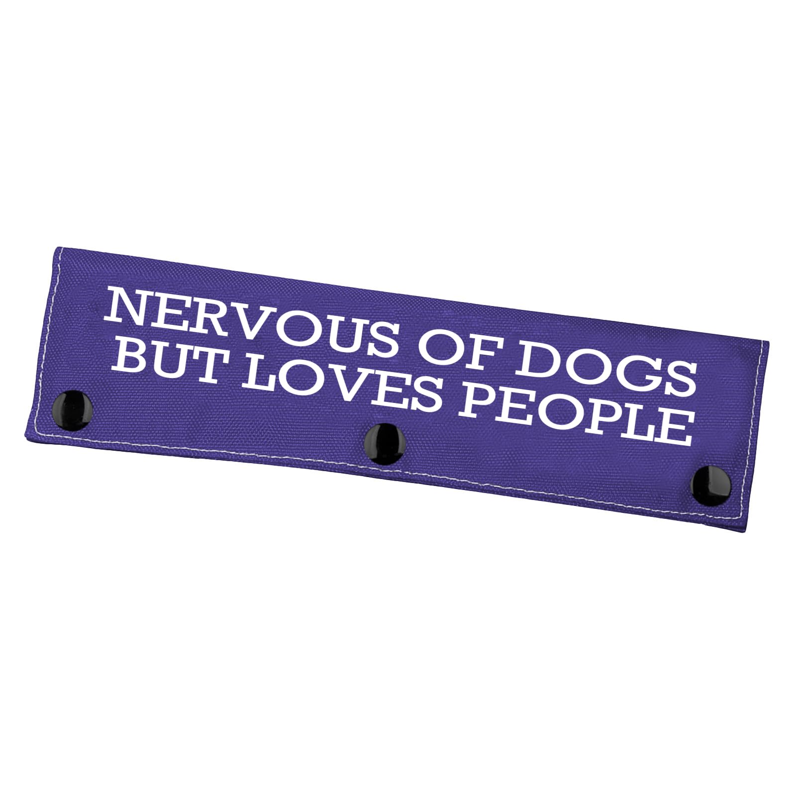 Funny Nervous Dog Leash Sleeve Nervous of Dogs But Loves People Leash Wrap Friendly Dog Gift (But Loves People)