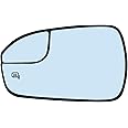 Driver Left Side Mirror Replacement for 2013 2014 2015 2016 2017 2018 2019 2020 Ford Fusion Side Mirror Glass - Side View Heated Convex Mirror with Blind Spot Rear Holder