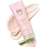 Pixi Beauty Rose Cream Cleanser | Hydrating Face Wash for Dry &amp; Sensitive Skin | Soothing Cream Facial Cleanser with Rose Oil, Avocado &amp; Chamomile | Non-Stripping Daily Cleanser | 4.57 Fl Oz