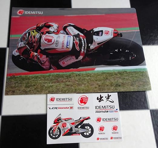 Amazon Motogp Lcr Honda Idemitsu 30 中上貴晶 クリアファイル ステッカー 各2点 ポスター 合計5点 セット 出光 ホンダ Hrc Rc213 アニメ 萌えグッズ 通販