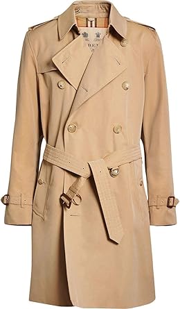 Trench long beige homme Clearance