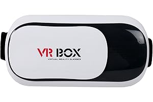 iFocus Electronics Virtual Reality Glasses, 4.5 inches, White