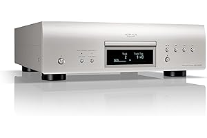 Denon DCD-3000NE CD/DVD-R/RW/SACD Player, High-Performance 384kHz/32-bit DAC, 7th Gen Ultra AL32 Processing Supports DSD, MP3, WMA, AAC, WAV, FLAC, ALAC & AIFF, Pure Direct Mode, DVD CD Player, Silver