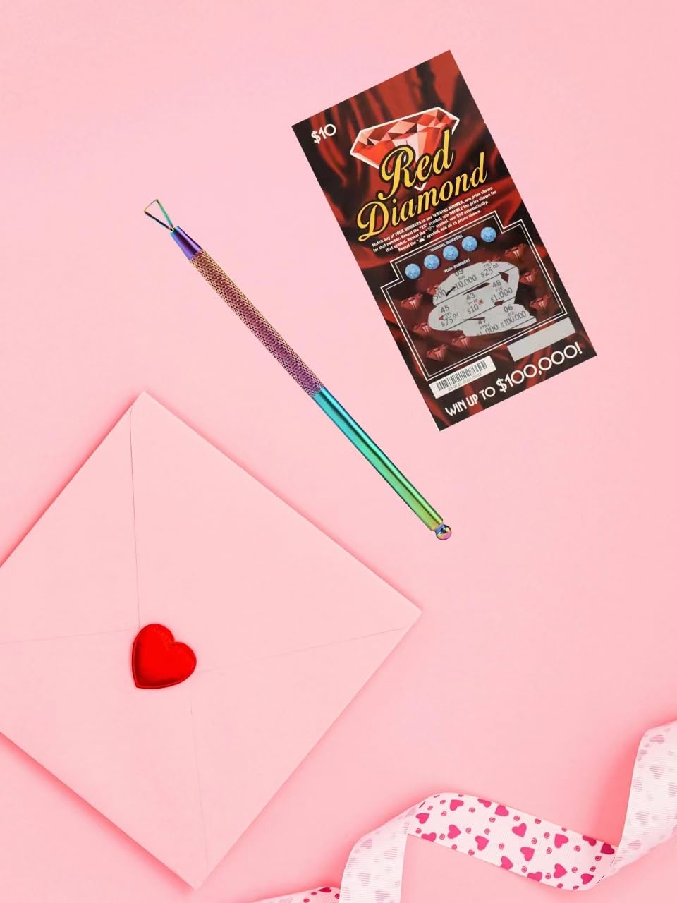 3PCS Lottery Ticket Scratcher Tool, Scratch Off Tool, Scratching Aid, Save Your Arthritic Hands, Rainbow