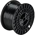 Polymaker PETG Filament 1.75mm 5kg Black 3D Printer Filament, PolyLite PETG 3D Printing Filament 1.75mm, Dimensional Accuracy +/- 0.03mm, Print with Most 3D Printers