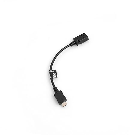 System-S Micro USB (Male) zu Mini USB (Female) Adapter Datenkabel Ladekabel Verlängerung 15 cm