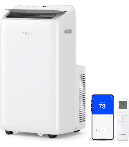 Amazon.com: DELLA 14,000 BTU Portable Air Conditioner, Cools Up To