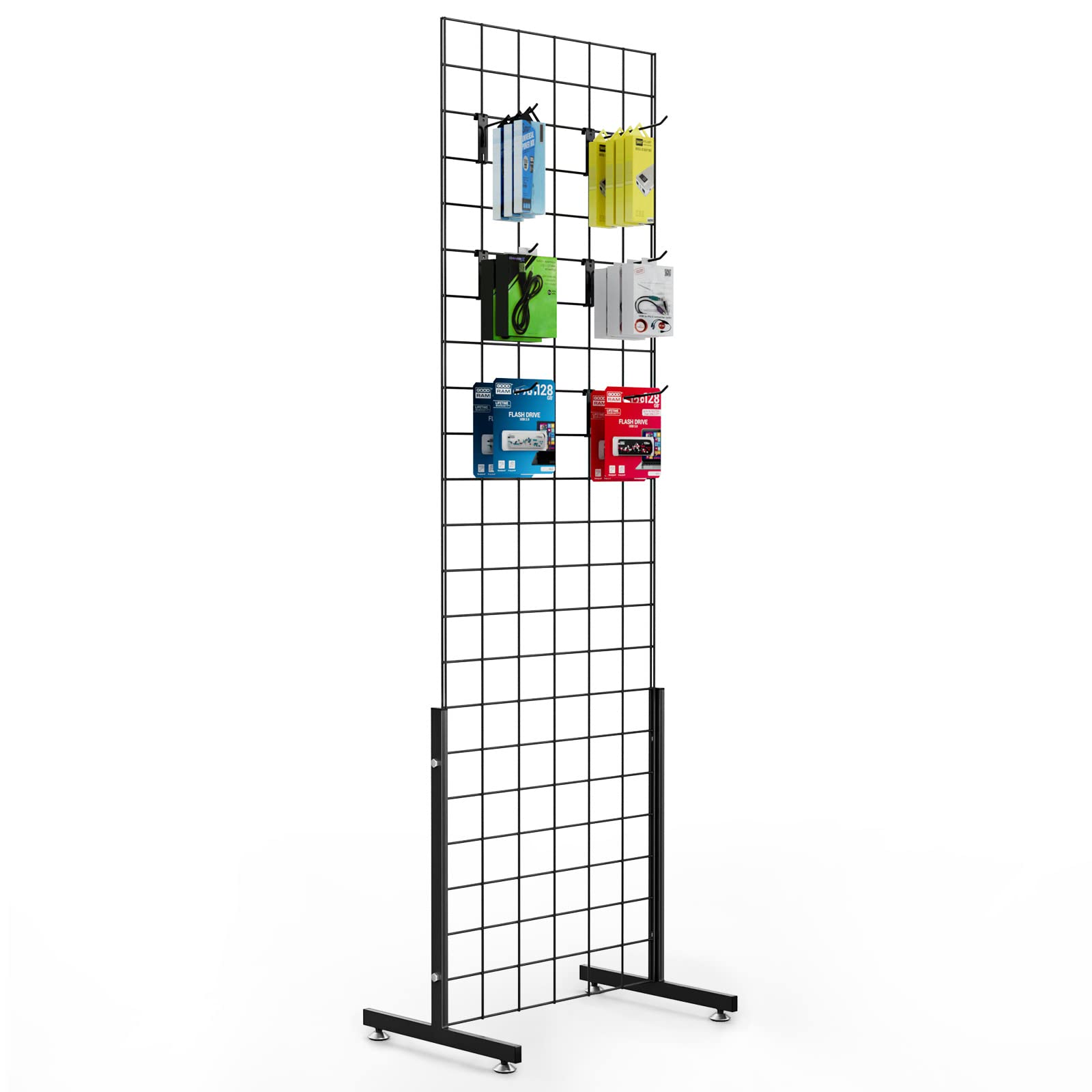 Mua Bonnlo 2' x 6' Standing Grid Panel Tower, Thicker 5mm Wire, 180 LBS